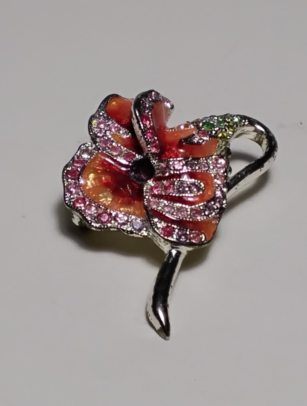 Vintage Monet Orchid Brooch/Pin